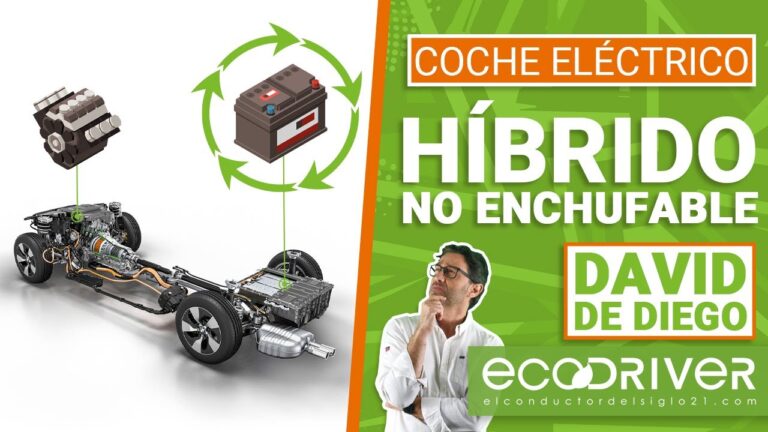 como se carga un coche híbrido no enchufable