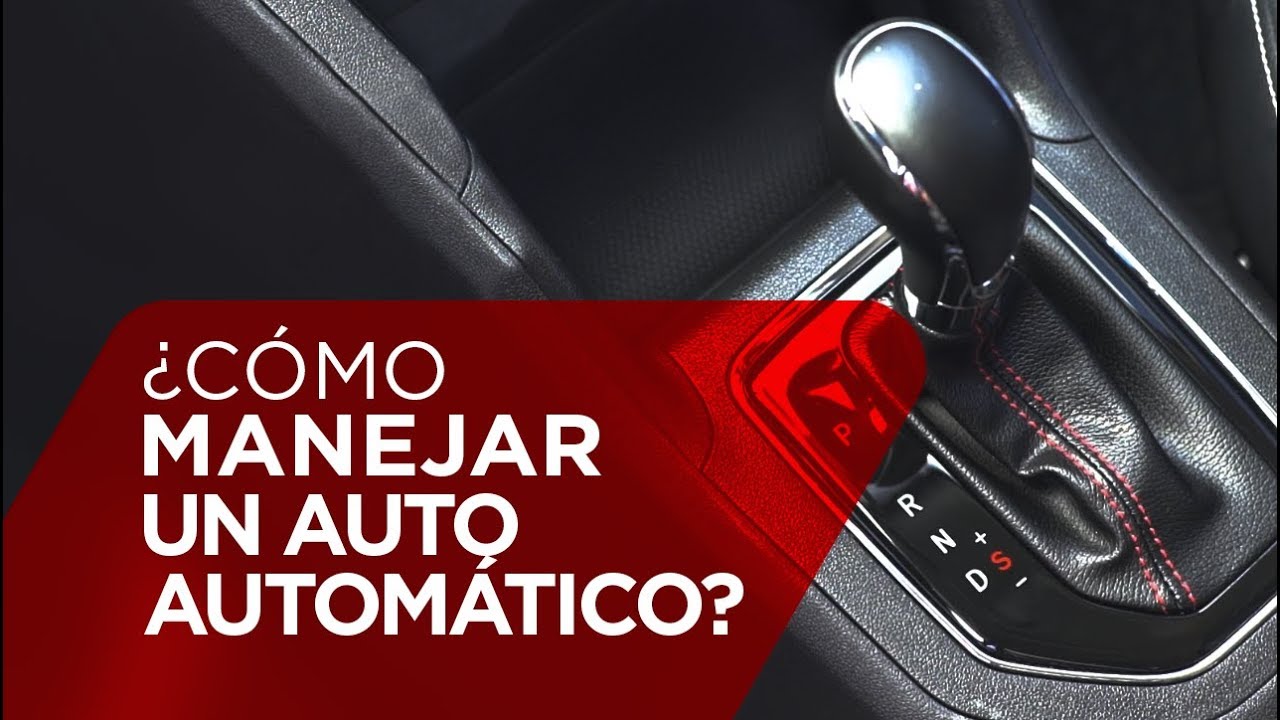cómo se conduce un coche automático