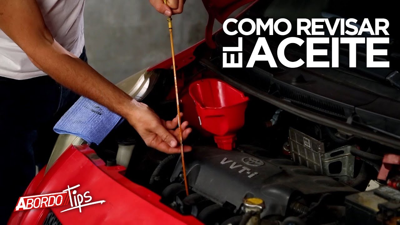 como se mira el aceite del coche