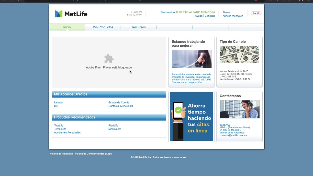 como ver mi póliza de seguro metlife