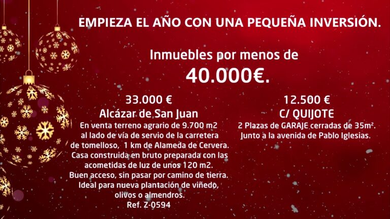 comprar casa alcazar de san juan