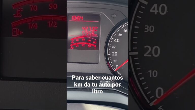 con 20 euros de gasolina cuántos km