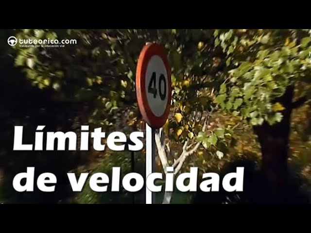 con qué objetivo se establecen los límites de velocidad