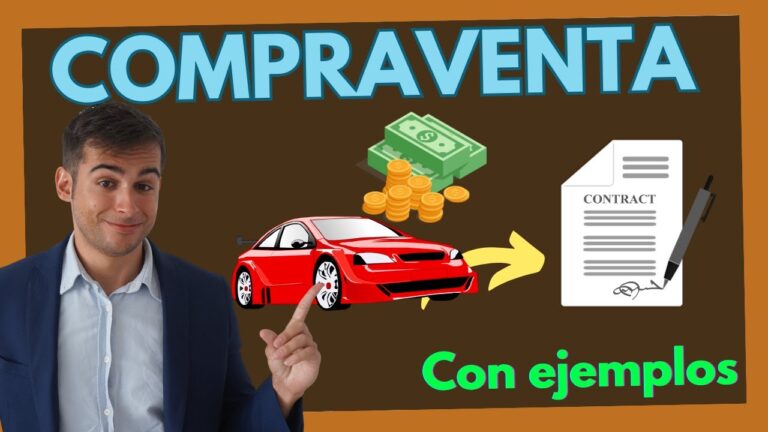 contrato de compraventa de un vehículo