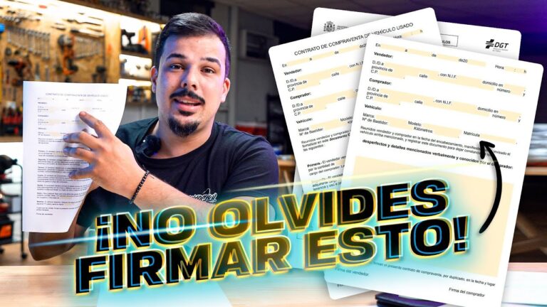 contrato de compraventa de vehiculo usado entre particulares