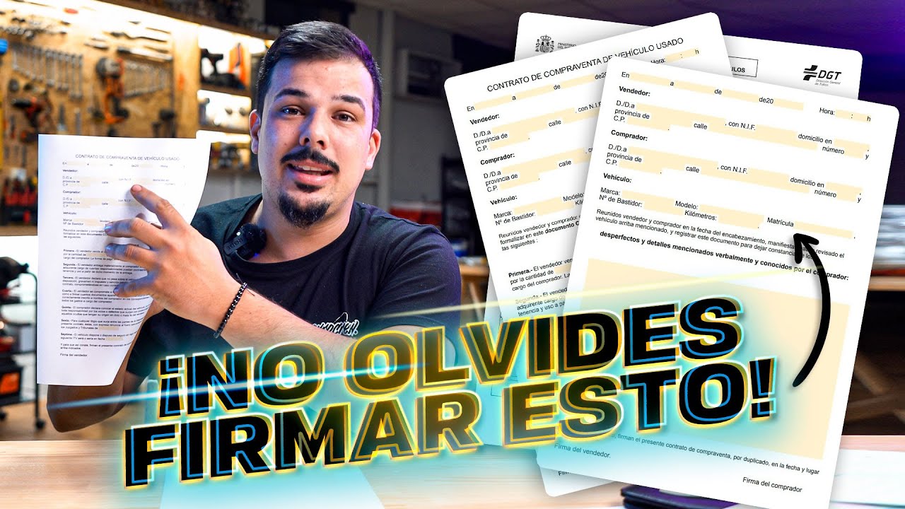 contrato de compraventa de vehiculo usado entre particulares