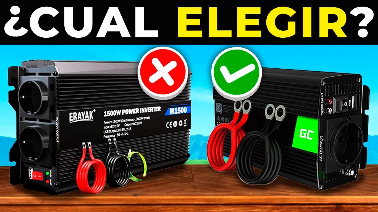 convertidor de 12 voltios a 220