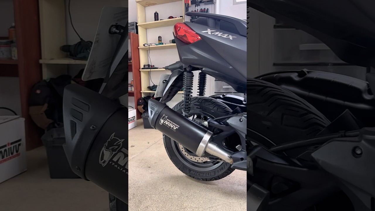 cual es el mejor escape para xmax 125