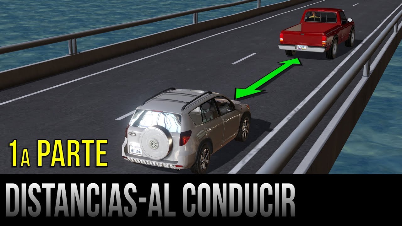 cual es la distancia de seguridad entre vehiculos