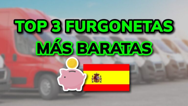 cual es la furgoneta mas barata