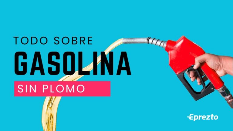 cual es la gasolina sin plomo