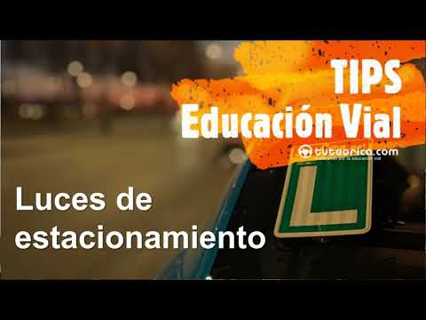 cuáles son las luces de estacionamiento