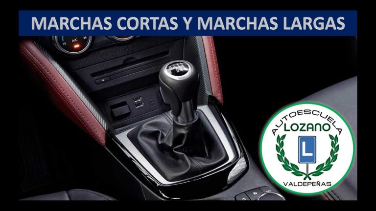 cuales son las marchas largas y cortas