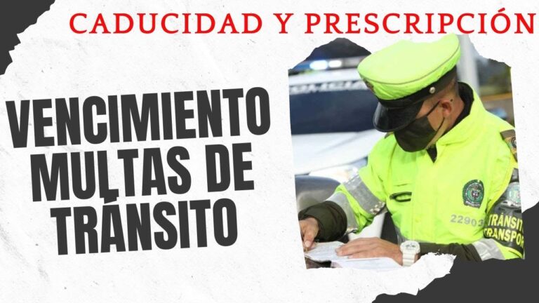 cuando prescribe una multa de transito