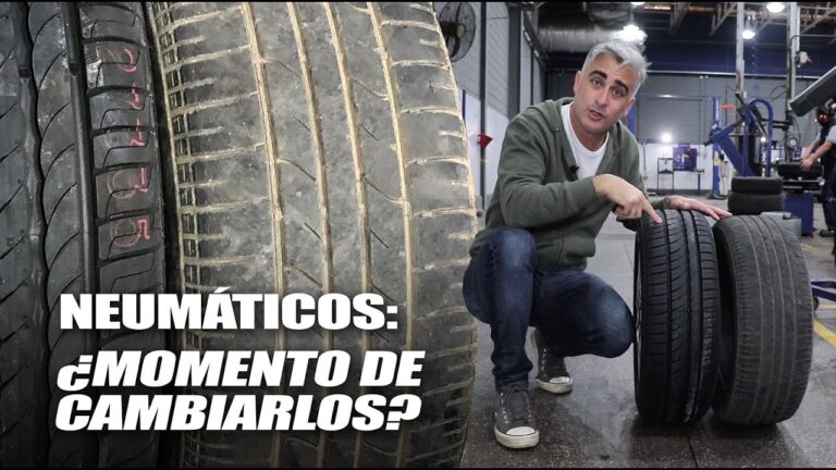 cuando se deben cambiar los neumáticos