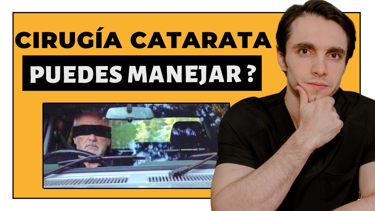 cuándo se puede conducir después de una operación de cataratas
