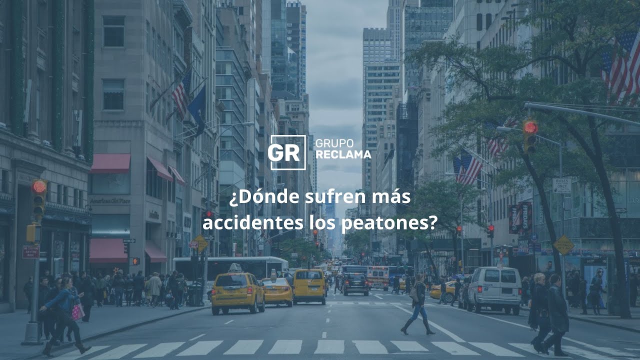 cuándo sufren más atropellos los peatones en vías urbanas