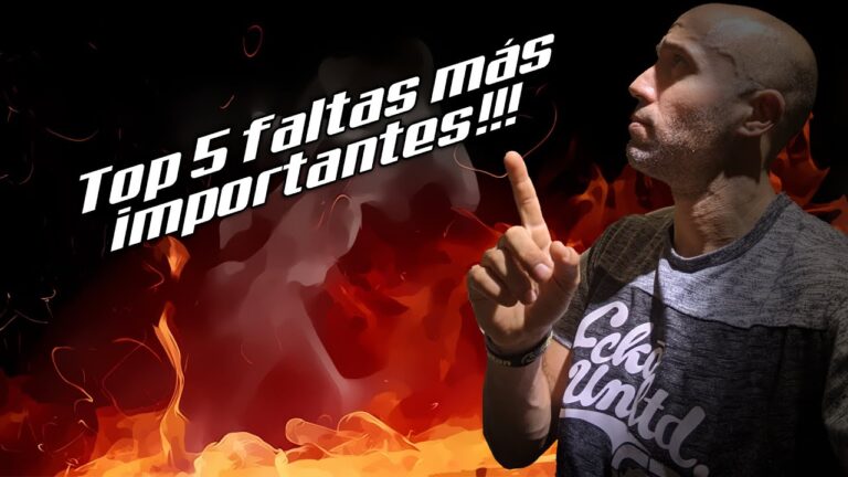 cuantas faltas leves y deficientes puedes tener