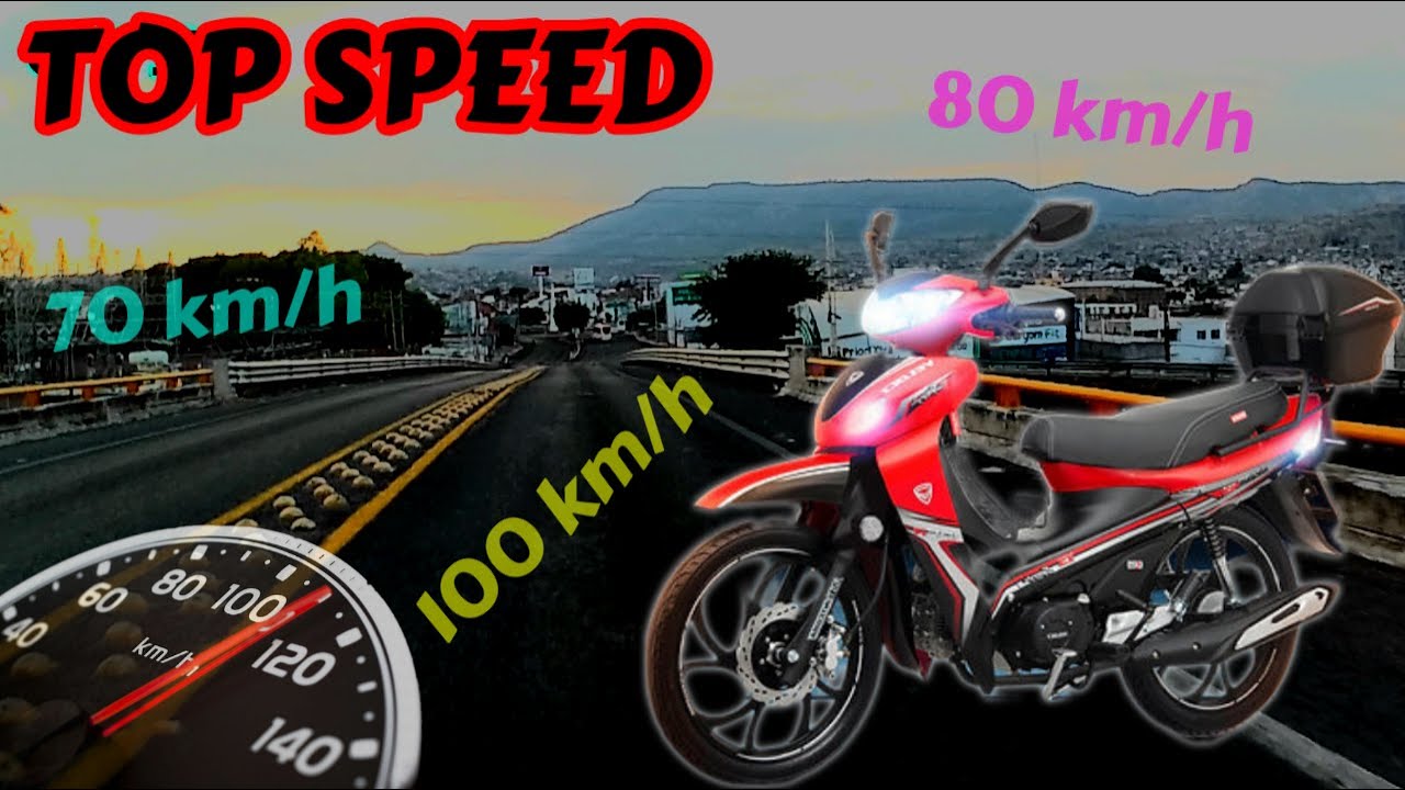 cuanto corre una moto de 125cc