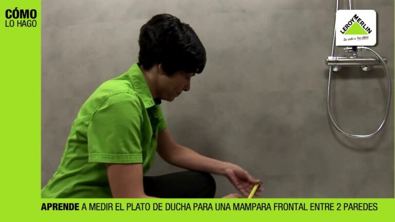 cuanto mide un plato de ducha