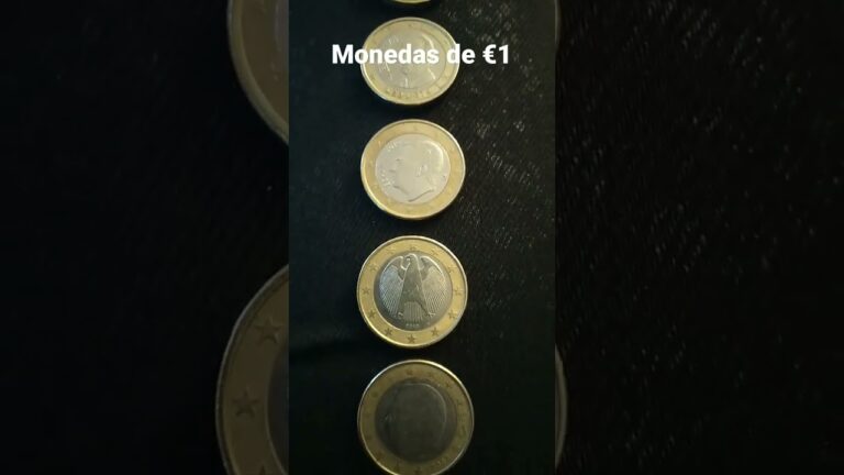 cuanto pesa una moneda de 1 euros