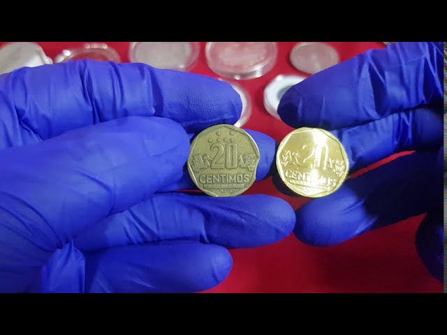 cuanto pesa una moneda de 20 centimos