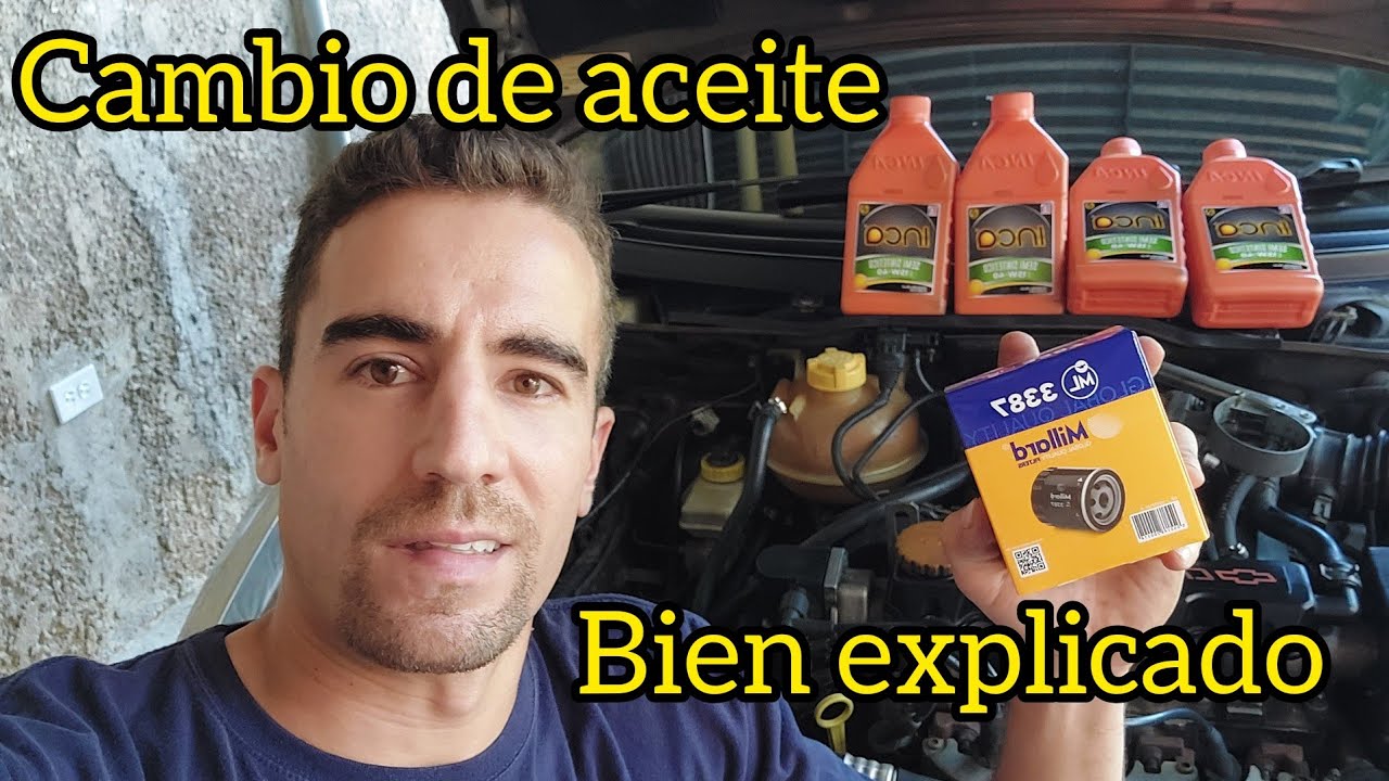 cuantos litros de aceite lleva un coche