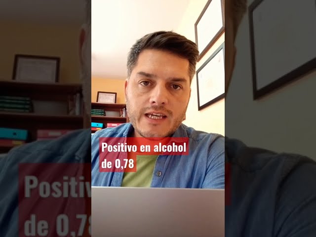 cuantos puntos te quitan por alcohol