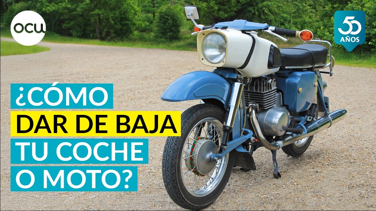 dar de baja un coche temporalmente