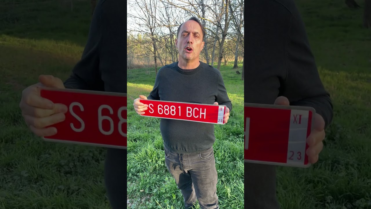 de donde son las matriculas rojas