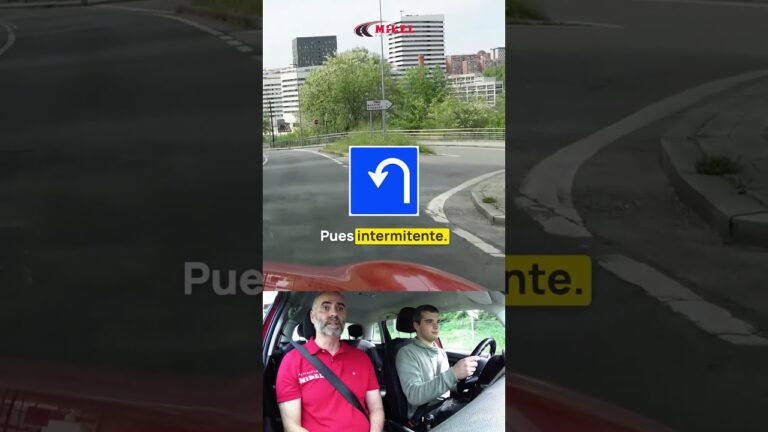 debe abstenerse de realizar un cambio de sentido cuando