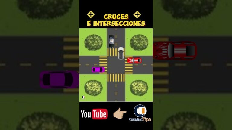 debe ceder el paso en la próxima intersección