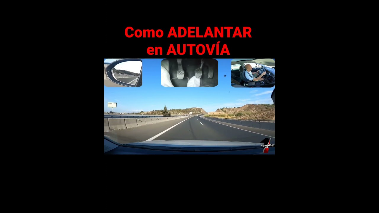 debe disminuir la velocidad para facilitar un adelantamiento