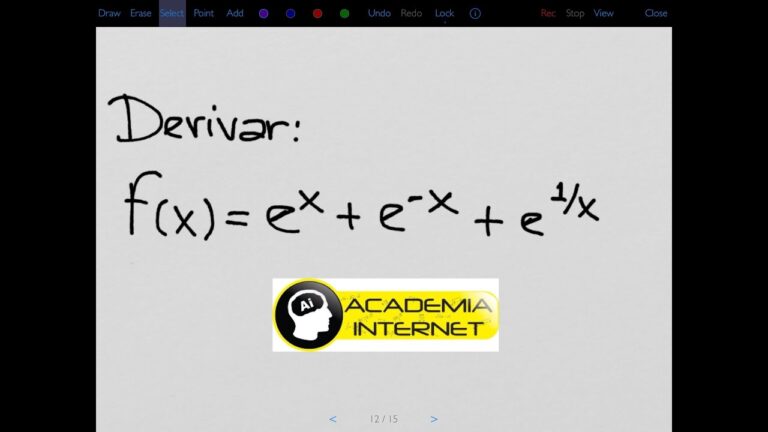 derivada de e elevado a menos x