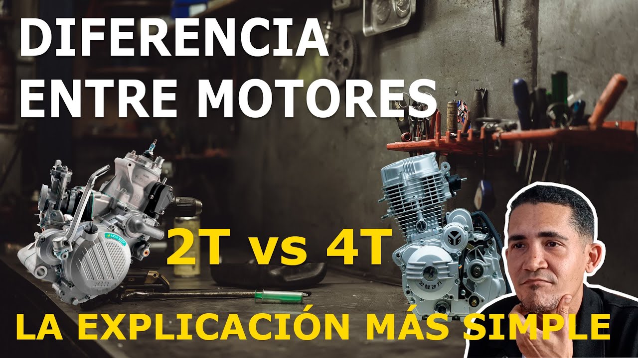 diferencias entre motores de 2 tiempos y 4 tiempos