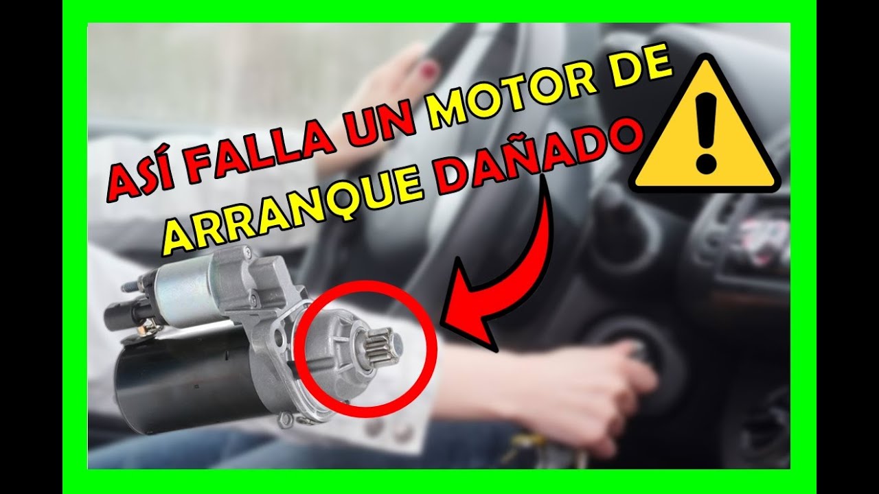 donde esta el motor de arranque