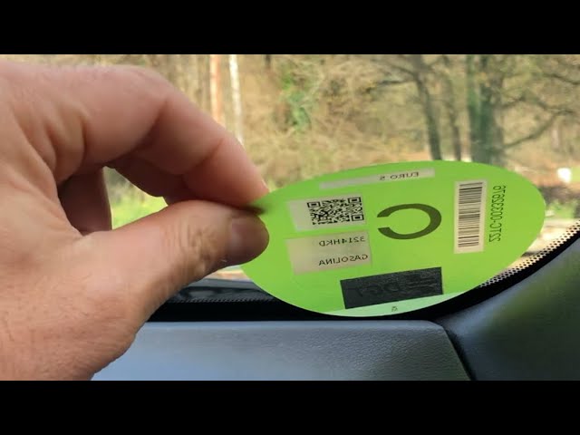 donde se coloca el distintivo ambiental