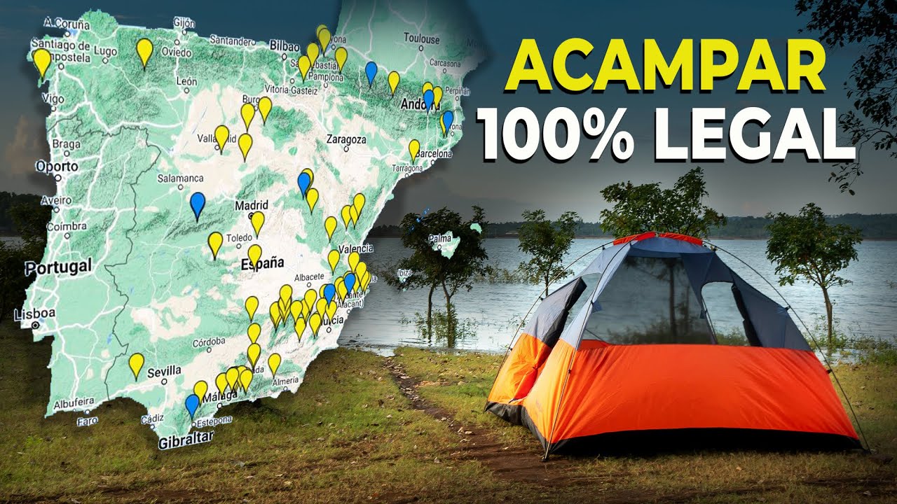 donde se puede acampar en españa
