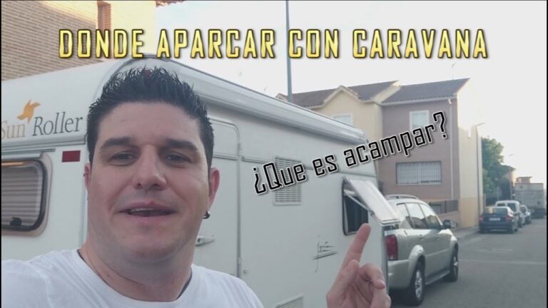 donde se puede aparcar una caravana