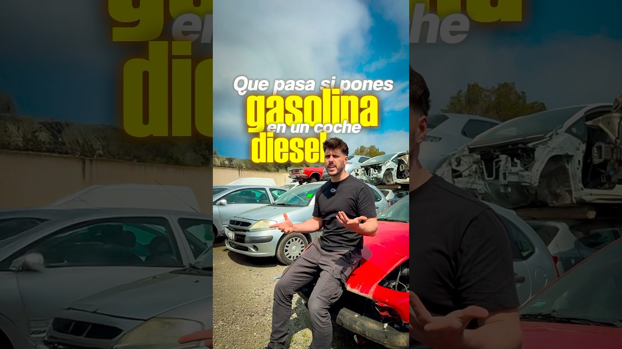echar 1 litro gasolina a un diésel