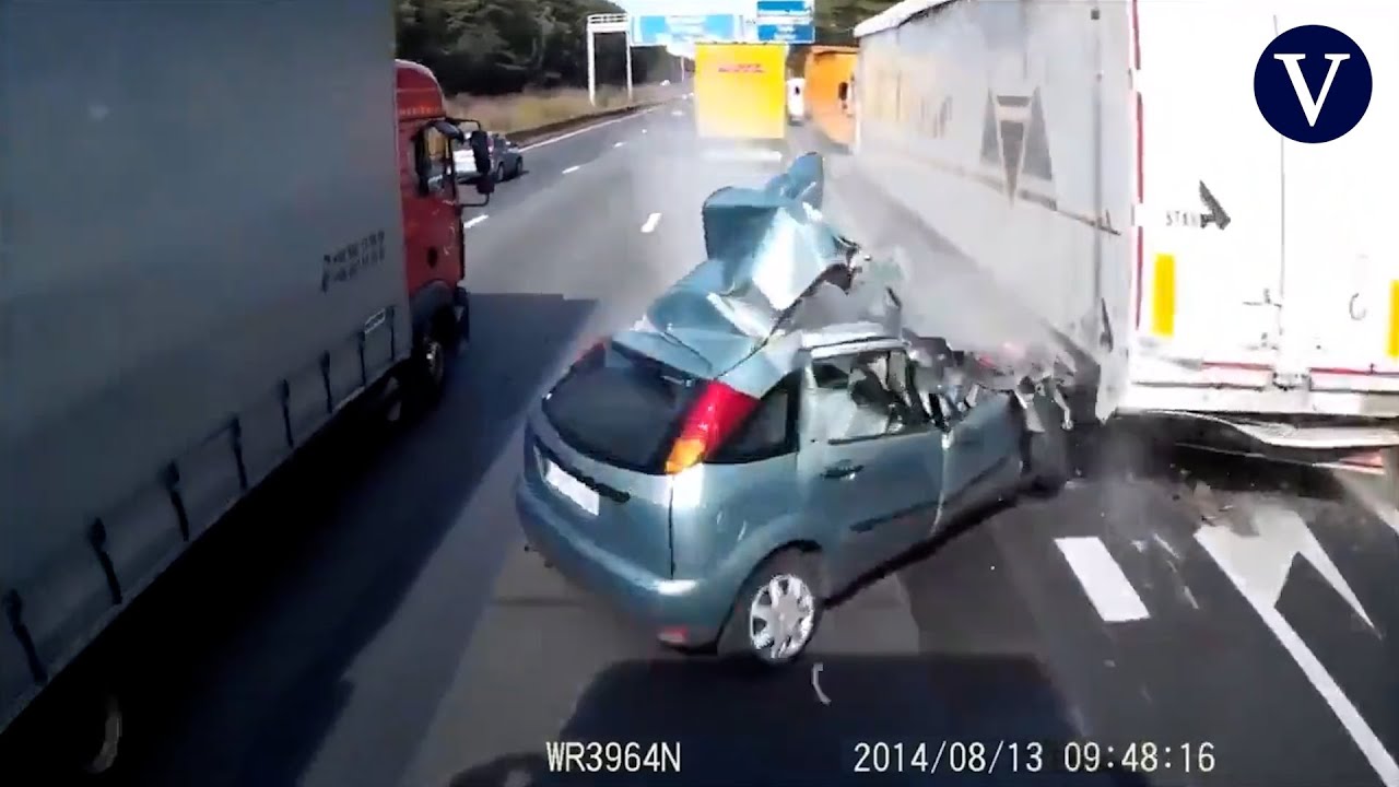el accidente más frecuente en autopista de una furgoneta es