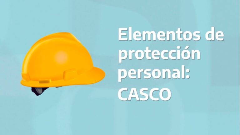 el casco se puede incluir entre los elementos de seguridad
