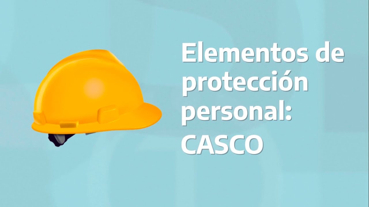el casco se puede incluir entre los elementos de seguridad