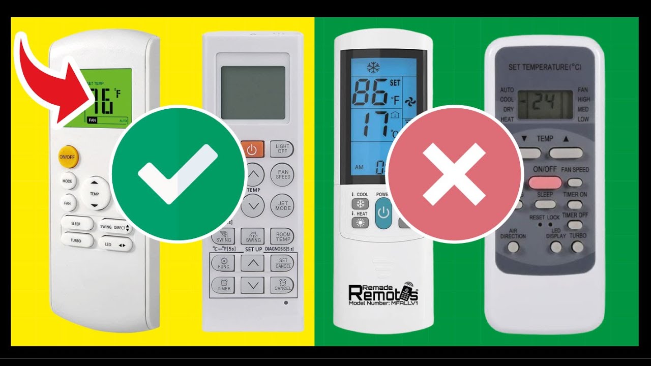 el mando del aire acondicionado no funciona