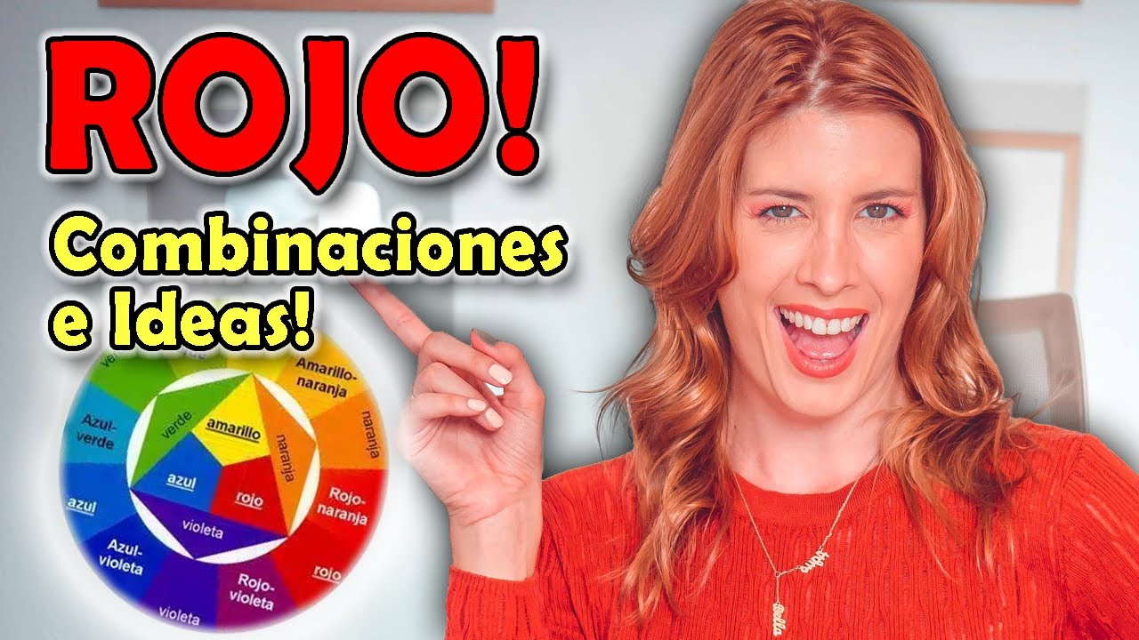 el rojo combina con el verde