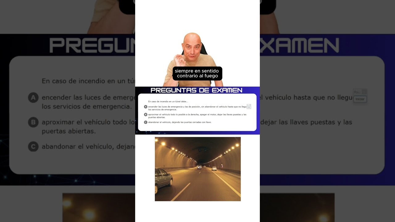 en caso de incendio en un túnel debe...