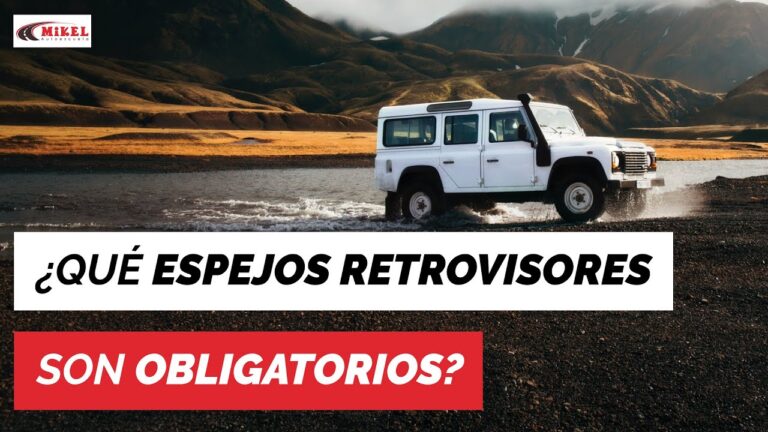 en los turismos el espejo retrovisor izquierdo es