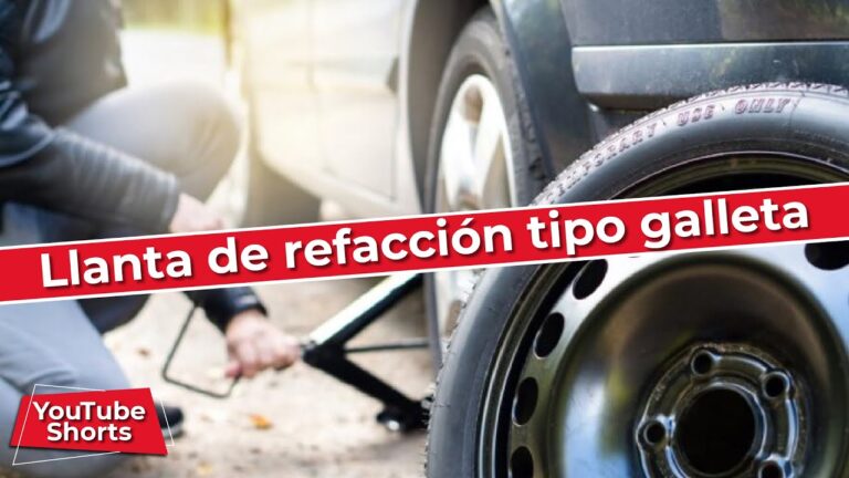 en que condiciones debe estar la rueda de repuesto