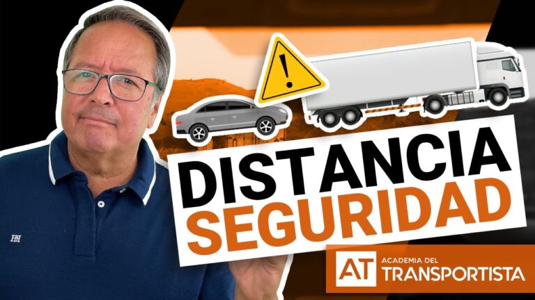 en que vias es obligatorio dejar la distancia de seguridad