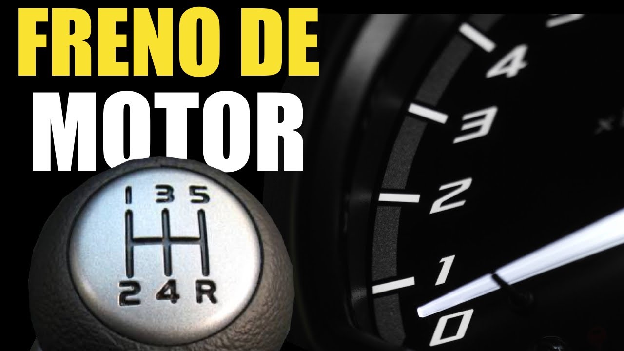 en un vehículo se debe utilizar el motor como freno